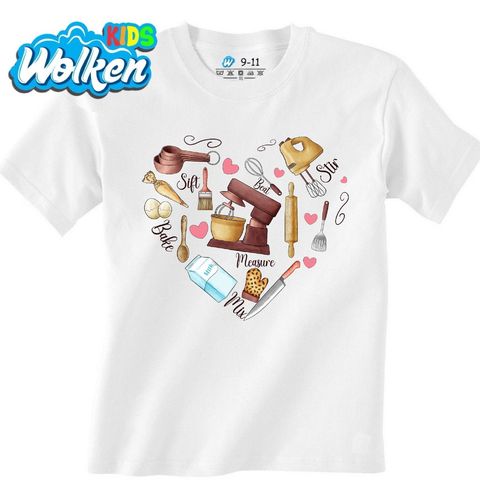 Obrázek produktu Dětské tričko Srdce Cukrářky