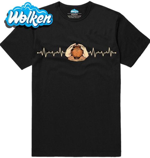 Obrázek produktu Pánské tričko Kardiogram a Keramika