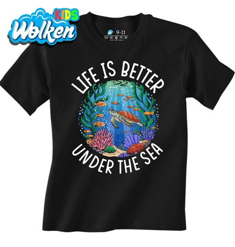 Obrázek produktu Dětské tričko Život je lepší pod mořem Life is better under the sea