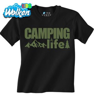 Dětské tričko Život Kempaře Camping life.jpg