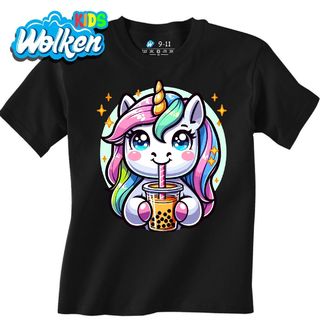 Dětské tričko Jednorožec s Bubble Tea.jpg