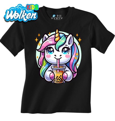 Obrázek produktu Dětské tričko Jednorožec s Bubble Tea