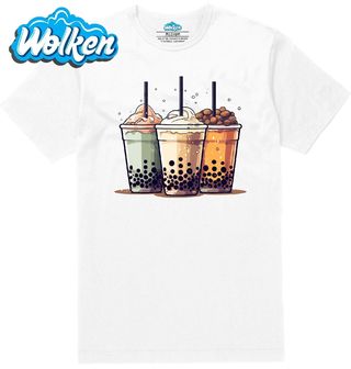 Pánské tričko  Mléčné Bubble Tea s Tapioka Kuličkami.jpg