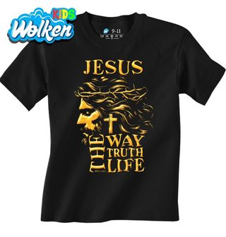 Dětské tričko Jěžíš Kristus Cesta Pravda Život.jpg