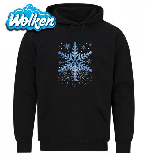 Obrázek produktu Pánská mikina Sněhová Vánoční Vločka