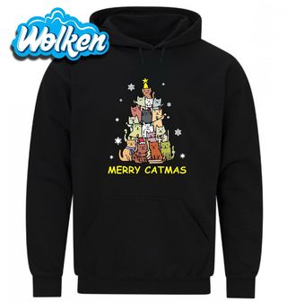 Mikina Vánoční Kočky Merry Catmas.jpg