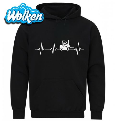 Obrázek produktu Pánská mikina Kardiogram a Vysokozdvižný Vozík