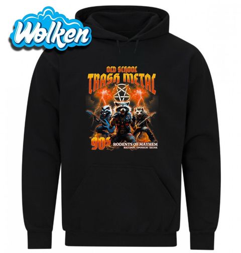 Obrázek produktu Pánská mikina Metalový Mýval 90's Rodents of Mayhem