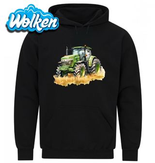 Mikina Zelený Traktor na Poli.jpg