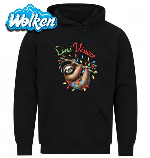 Obrázek produktu Pánská mikina Líné Vánoce s Lenochodem