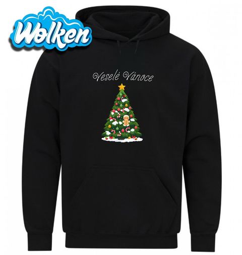 Obrázek produktu Pánská mikina Vánoční Stromeček Veselé Vánoce
