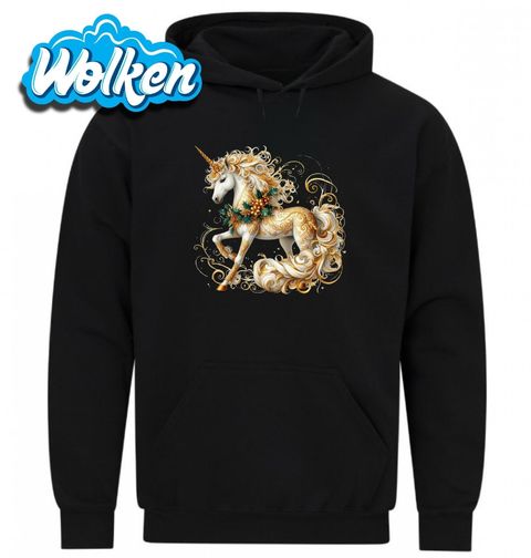 Obrázek produktu Pánská mikina Zlatý Jednorožec