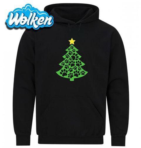 Obrázek produktu Pánská mikina Vánoční Stromeček z Tlapek