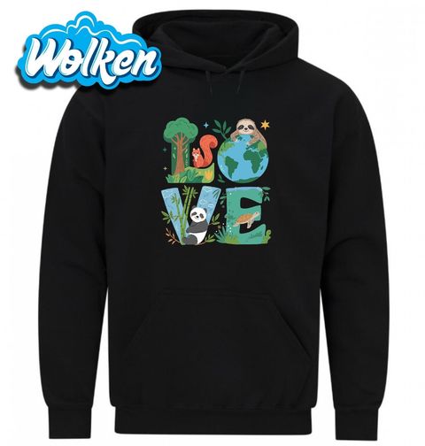 Obrázek produktu Pánská mikina Láska k Planetě Zemi LOVE