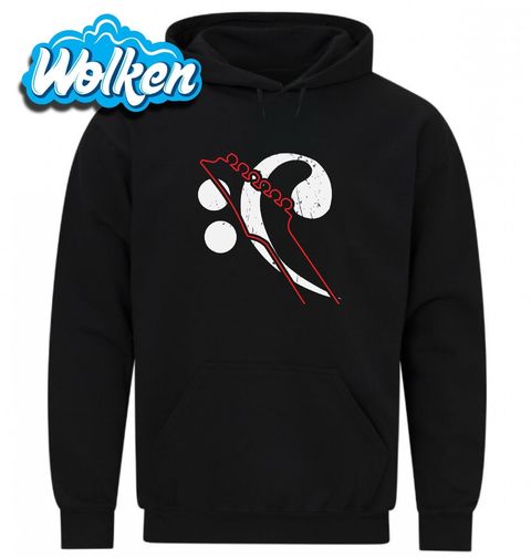 Obrázek produktu Pánská mikina Basový Klíč Rytmu