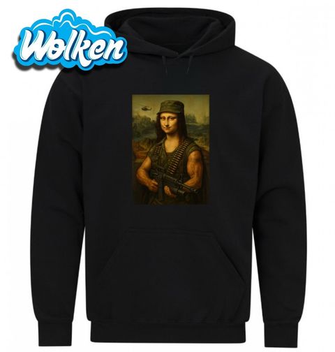 Obrázek produktu Pánská mikina Ozbrojená Mona Lisa ve Službě