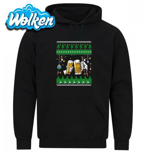 Obrázek produktu Pánská mikina Vánoční Přípitek