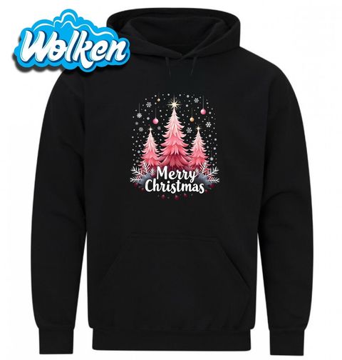 Obrázek produktu Pánská mikina Růžové Vánoce Merry Christmas