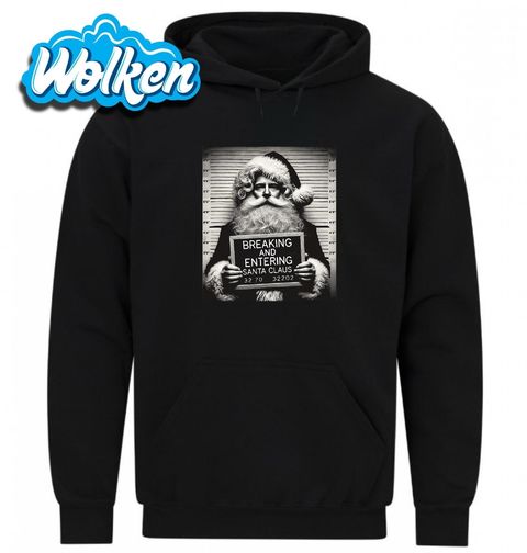 Obrázek produktu Pánská mikina Zatčený Santa Busted