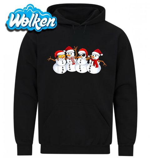 Obrázek produktu Pánská mikina Vánoční Parta Sněhuláků