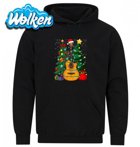 Obrázek produktu Pánská mikina Vánoční Kytara pod Stromečkem
