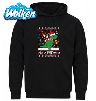 Mikina Vánoční T-Rex Merry T-Rexmas.jpg