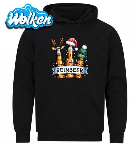 Obrázek produktu Pánská mikina Vánoční Sobí Pivo Reinbeer