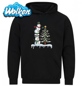 Mikina Vánoční Věž ze Sněhuláků.jpg