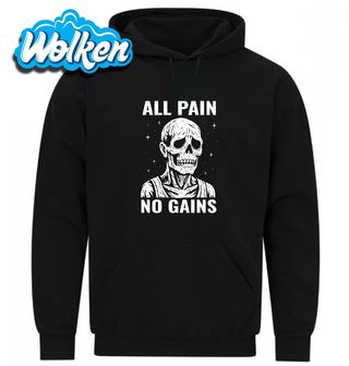 Mikina Vyhublý Kostlivec All pain, no gains.jpg