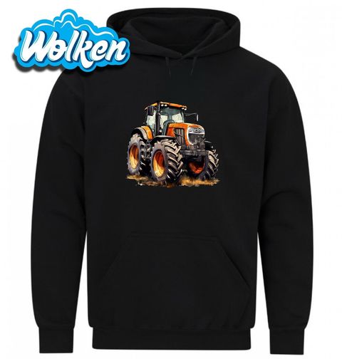 Obrázek produktu Pánská mikina Oranžový Traktor