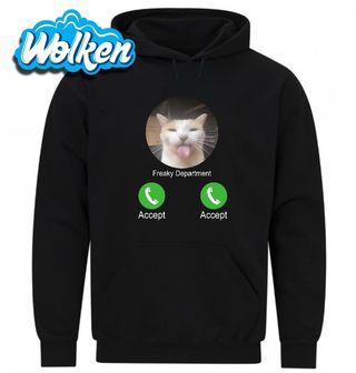 Mikina Kočičí Oddělení volá Phone Call.jpg