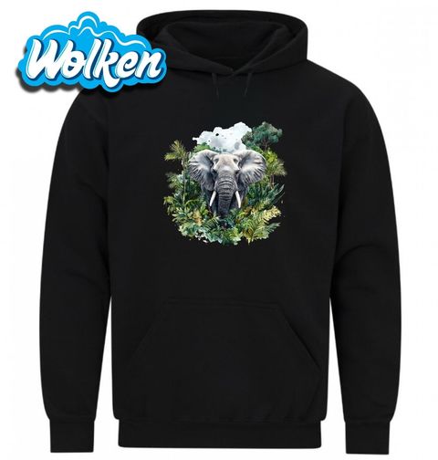 Obrázek produktu Pánská mikina Slon africký v Džungli