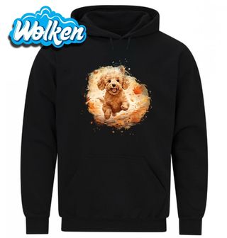 Mikina Podzimní Pudl mezi Listy.jpg