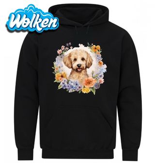 Mikina Pudl mezi Květinami.jpg