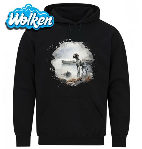 Obrázek produktu Pánská mikina Německý ohař krátkosrstý Strážce přístavu