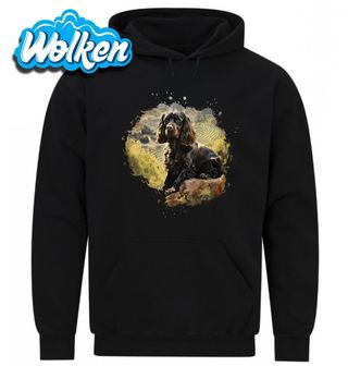 Mikina Anglický kokršpaněl mezi Vinicemi.jpg