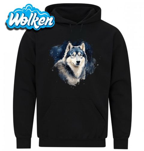 Obrázek produktu Pánská mikina Sibiřský Husky Siberian husky