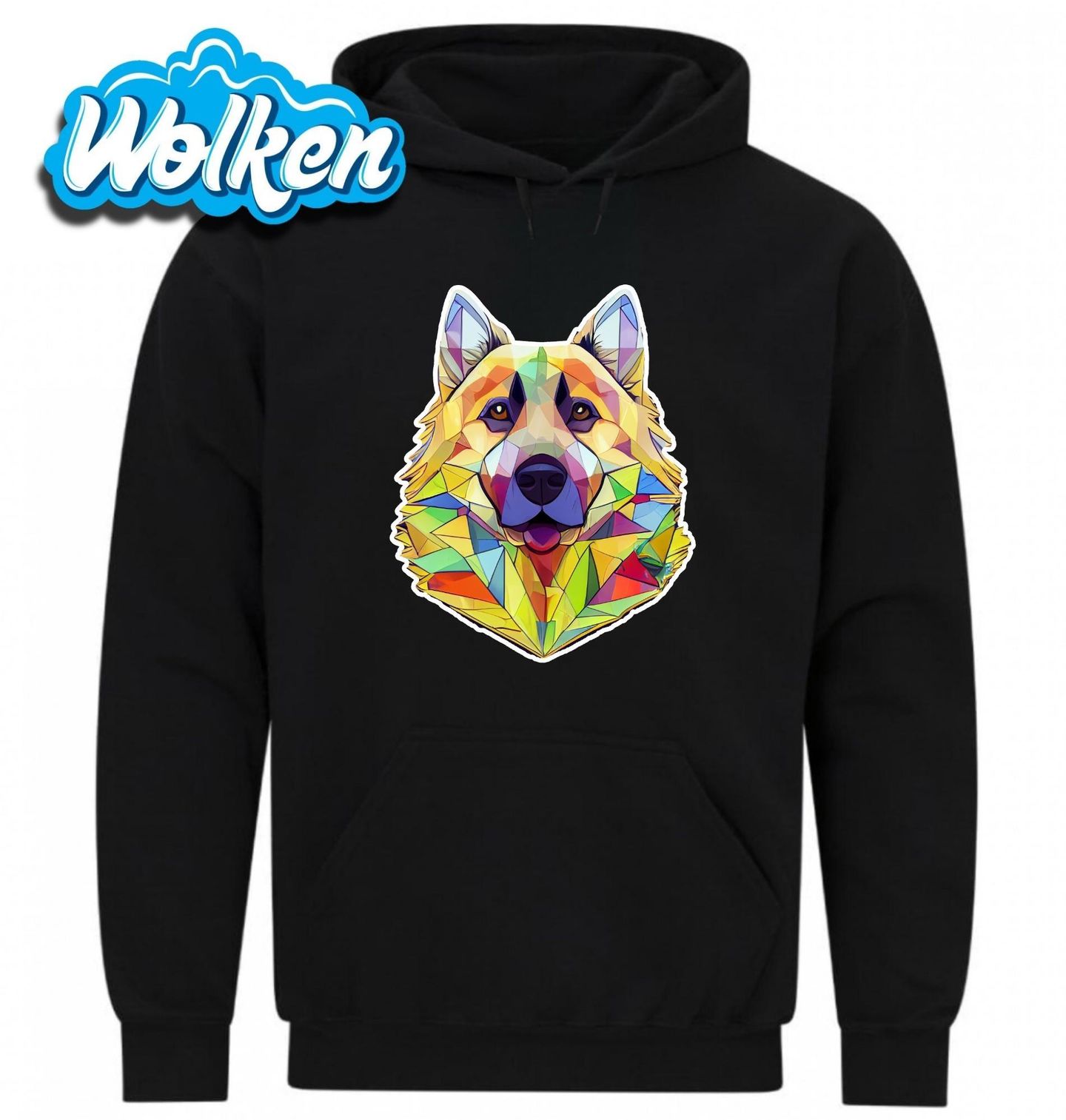 Mikina Německý ovčák Polygon Dog.jpg