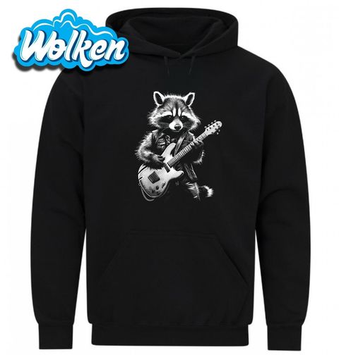 Obrázek produktu Pánská mikina Rockový Mýval s Kytarou