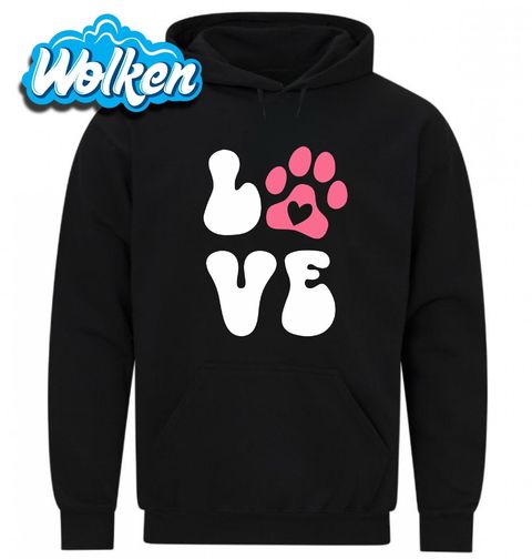 Obrázek produktu Pánská mikina Psí Tlapka LOVE