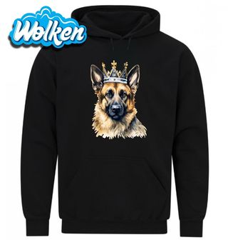 Mikina Německý ovčák s Korunou.jpg