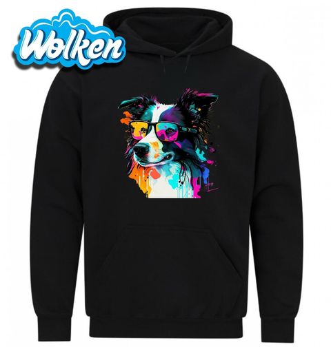 Obrázek produktu Pánská mikina Border kolie v Brýlích