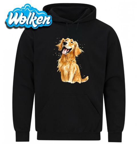 Obrázek produktu Pánská mikina Zlatý retrívr plný Radosti