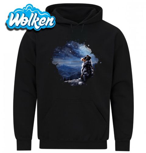 Obrázek produktu Pánská mikina Miniaturní australský ovčák pod Hvězdami