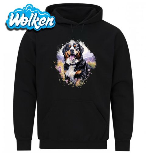 Obrázek produktu Pánská mikina Bernský salašnický pes na Rozkvetlé Louce