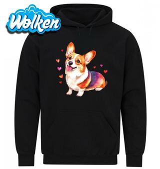 Mikina Zamilovaný pes Corgi.jpg