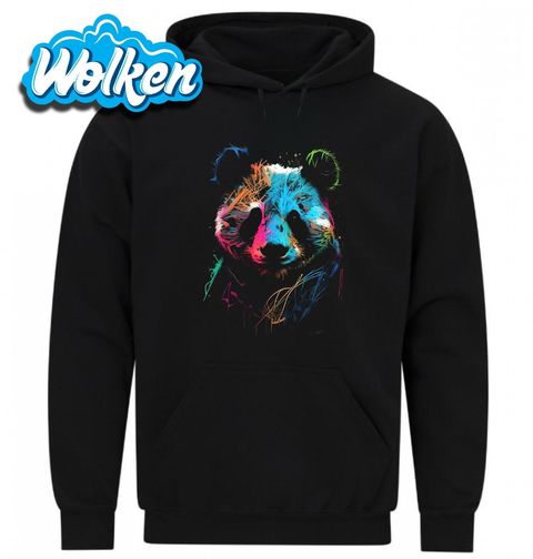 Obrázek produktu Pánská mikina Barevná Panda velká