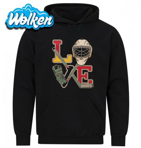 Obrázek produktu Pánská mikina Hokejová láska LOVE