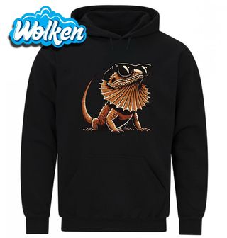 Mikina Agama vousatá s brýlemi Bearded Dragon.jpg