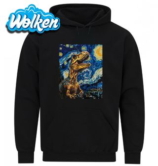 Mikina T-Rex ve Hvězdné noci.jpg